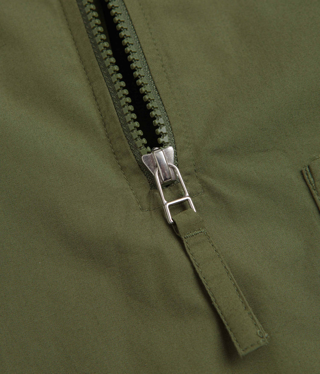 Universal Works Ewan Short Sleeve Shirt - Olive