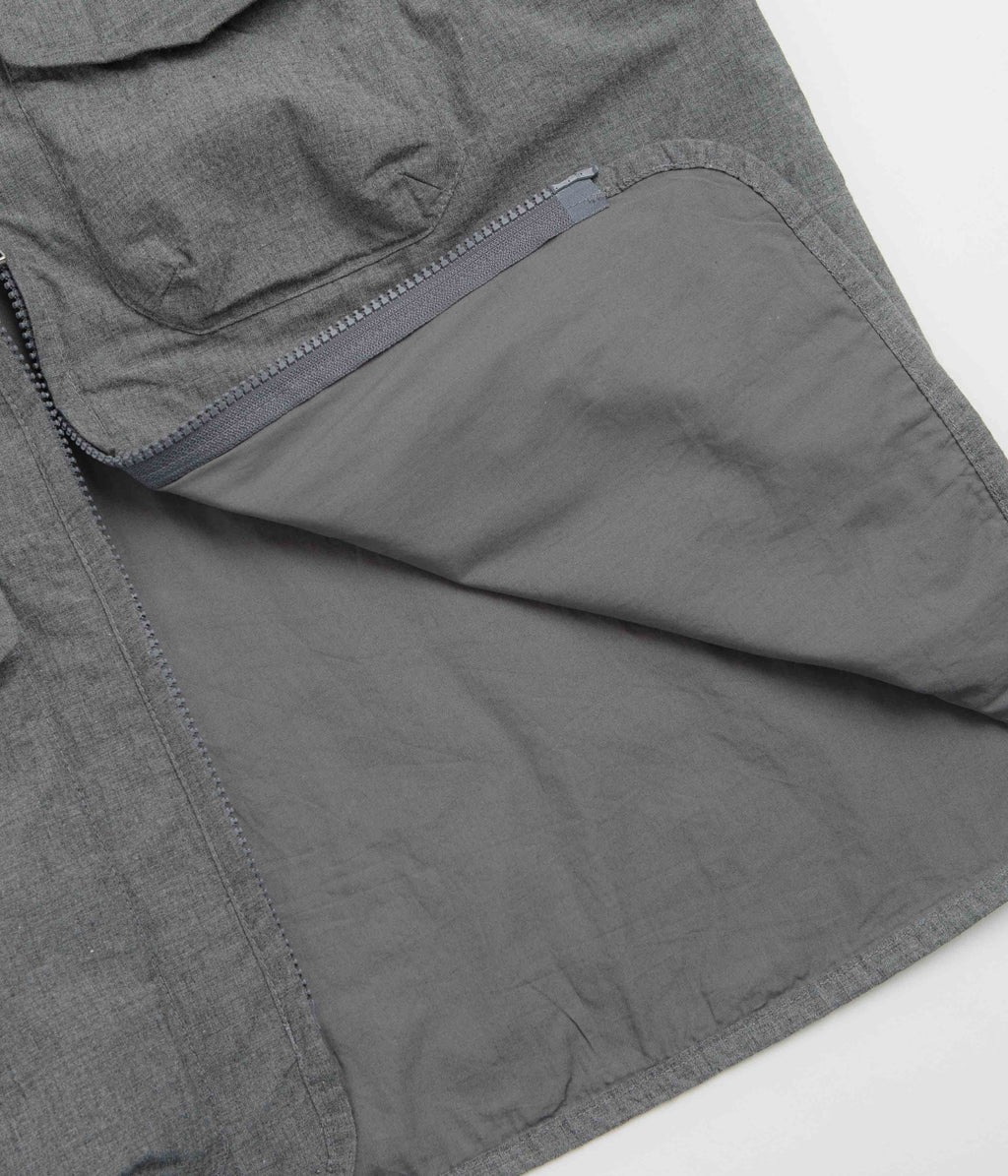 Universal Works Parachute Liner Gilet - Charcoal