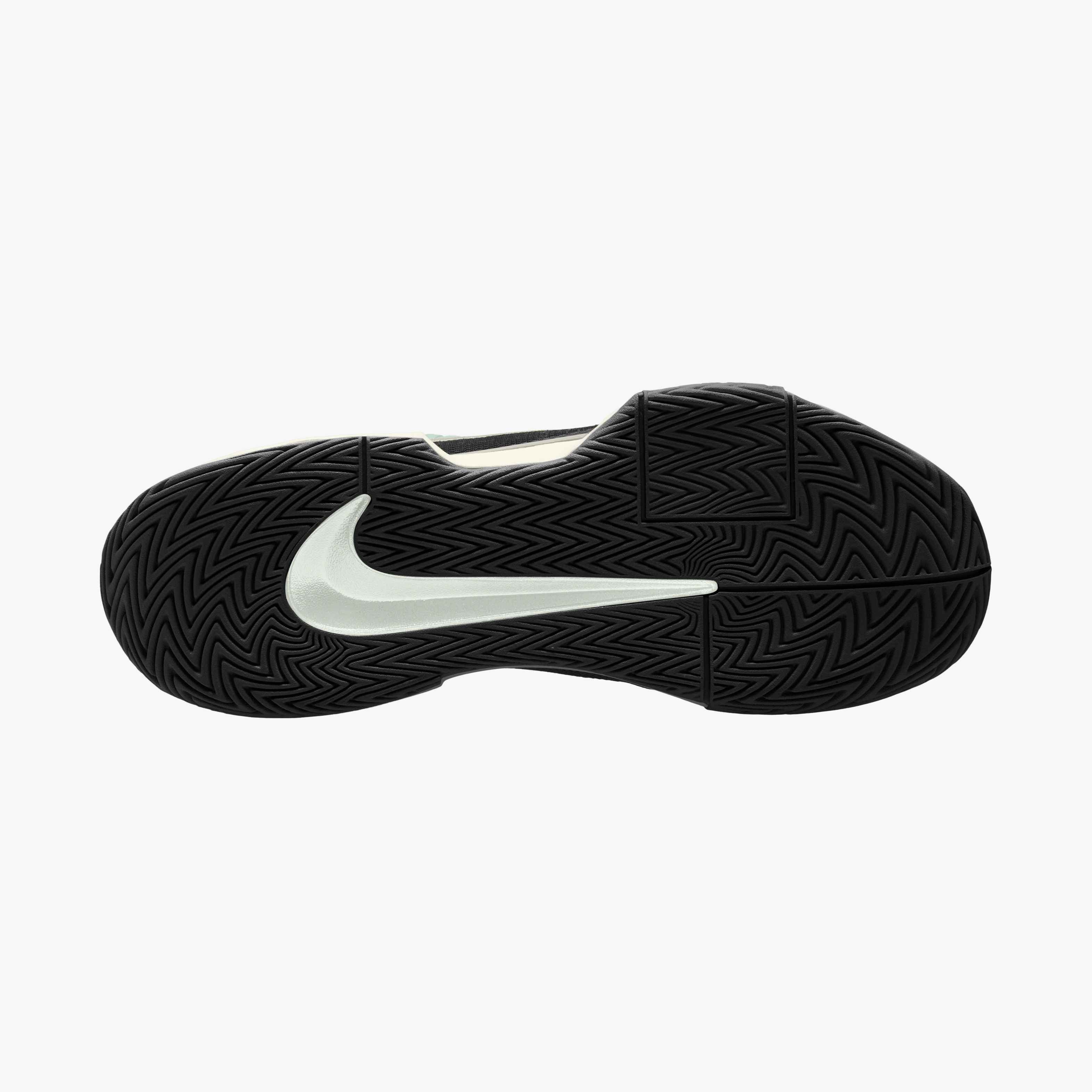 Nike Men's GP Challenge Pro Hard Court Tennis Shoes in Steam/Black-Light Silver-White