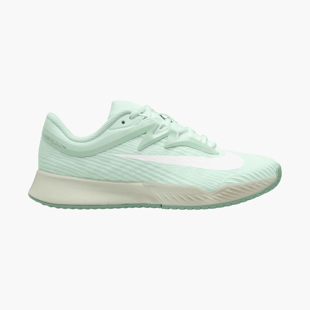Nike Women's Vapor Pro 3 Hard Court Tennis Shoes in Barely Green/White-Sea Glass-Steam