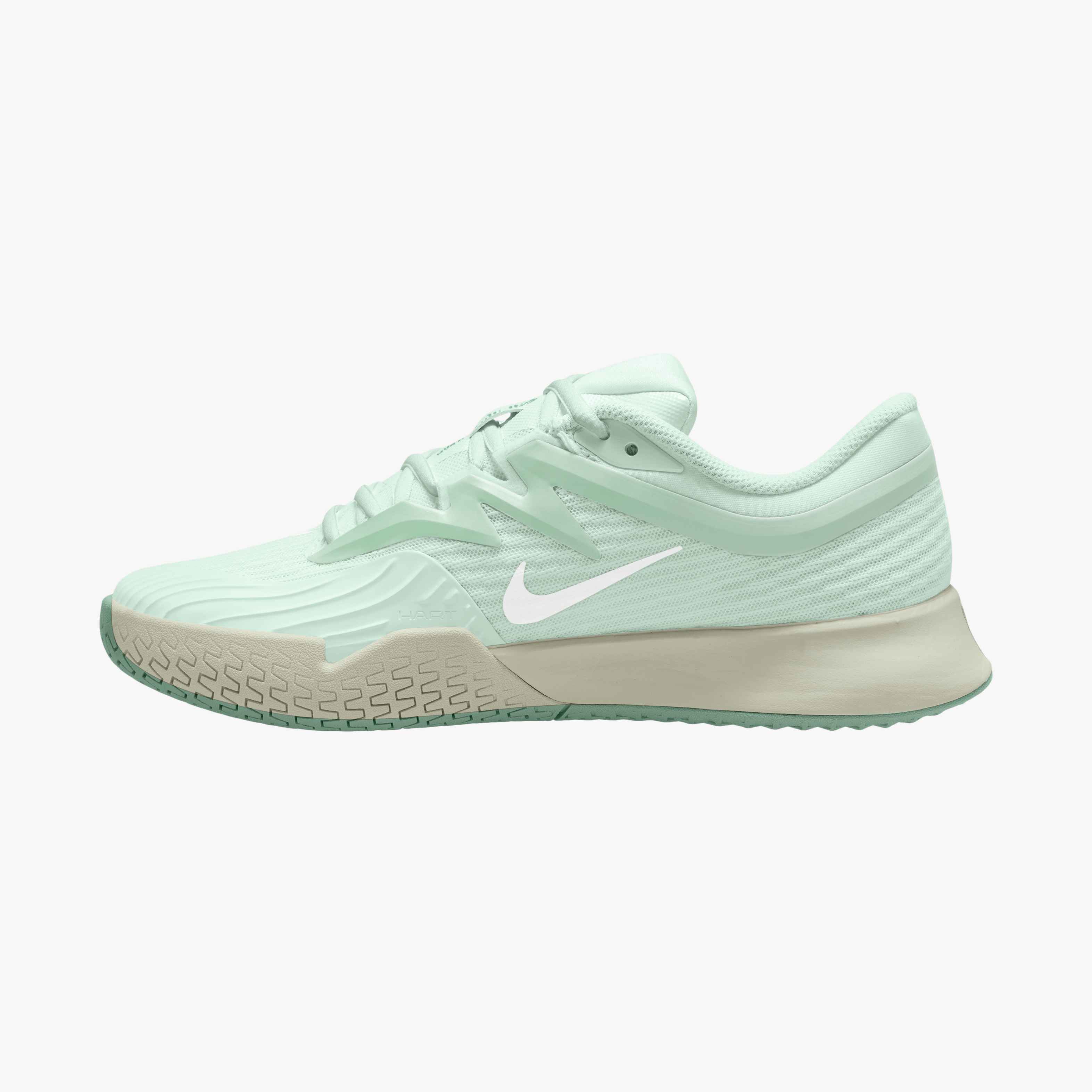 Nike Women's Vapor Pro 3 Hard Court Tennis Shoes in Barely Green/White-Sea Glass-Steam