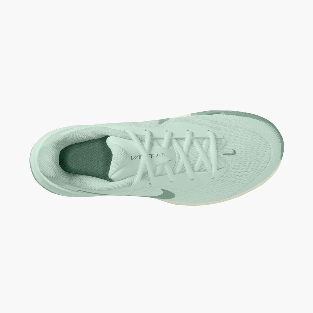 Nike Women's Vapor Lite 3 Hard Court Tennis Shoes in Barely Green/Steam-Sea Glass