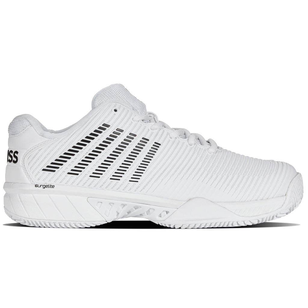K-Swiss Men's Hypercourt Express 2 Tennis Shoes HB Clay in White/Black