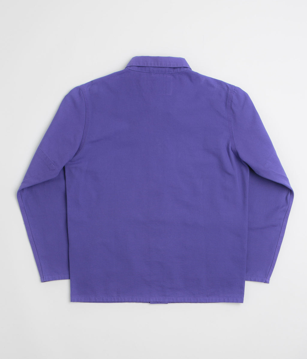 Uskees 3001 Buttoned Overshirt - Burst Grape
