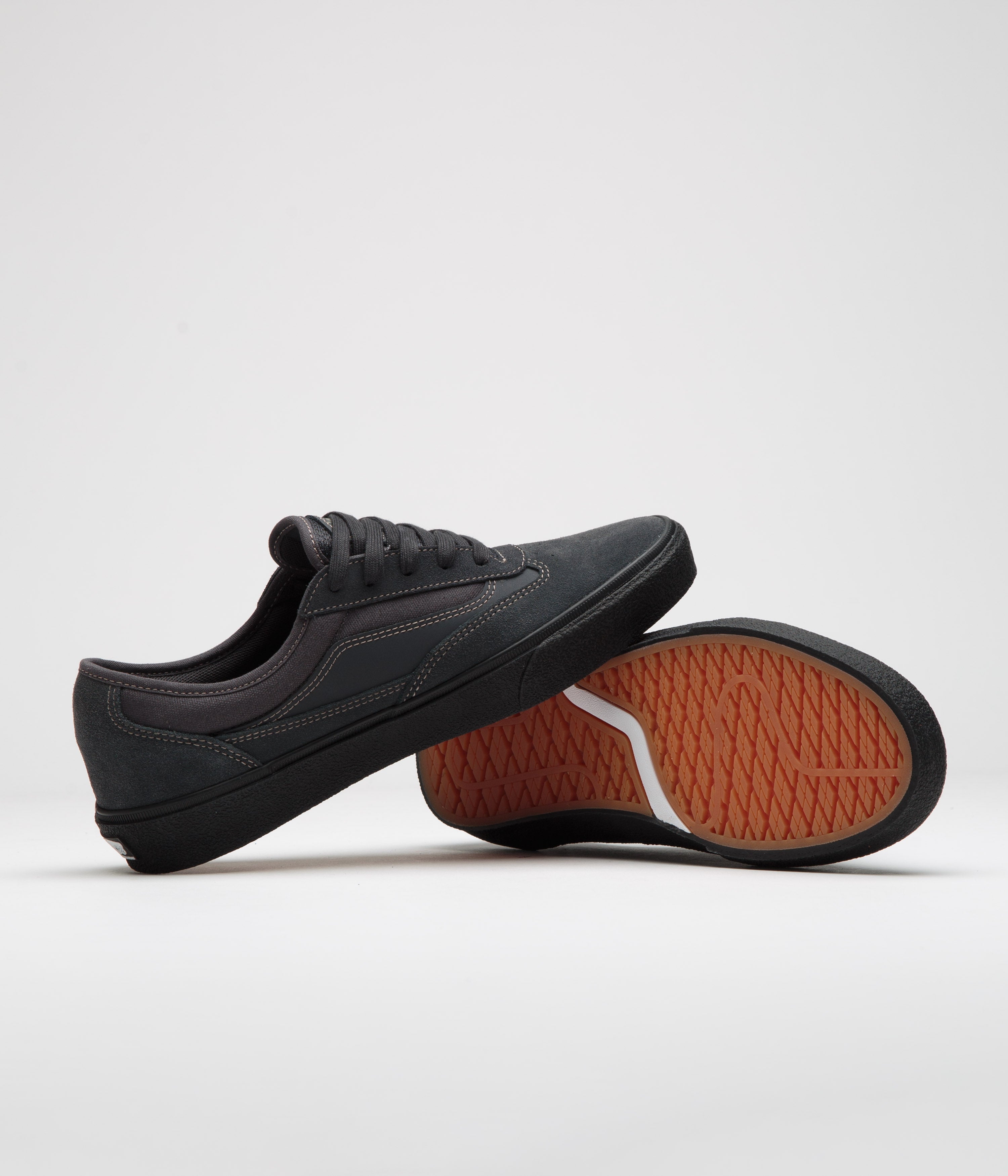 Vans Skate Curren Caples Shoes - Charcoal / Black
