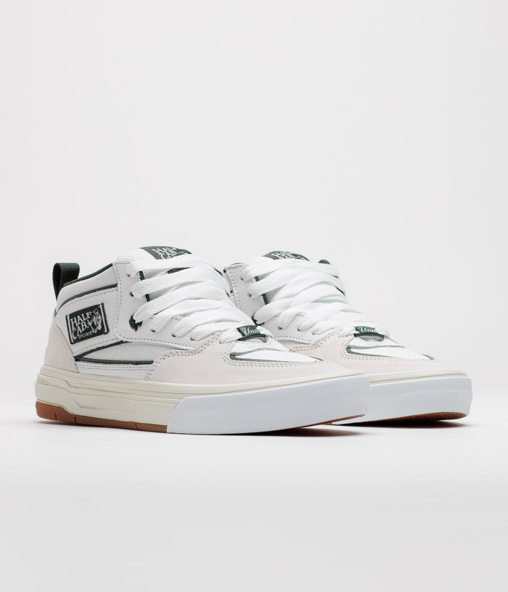 Vans Skate Half Cab Wafflecup Shoes - Una White / Gum