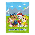 Vliesdecke Paw Patrol 130cm x 170 cm