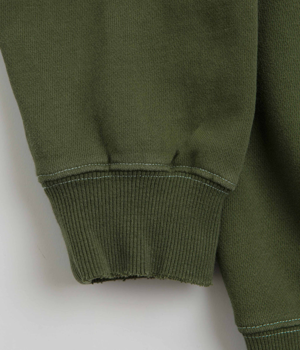 XLarge Eagle Wings To The World Crewneck Sweatshirt - Olive