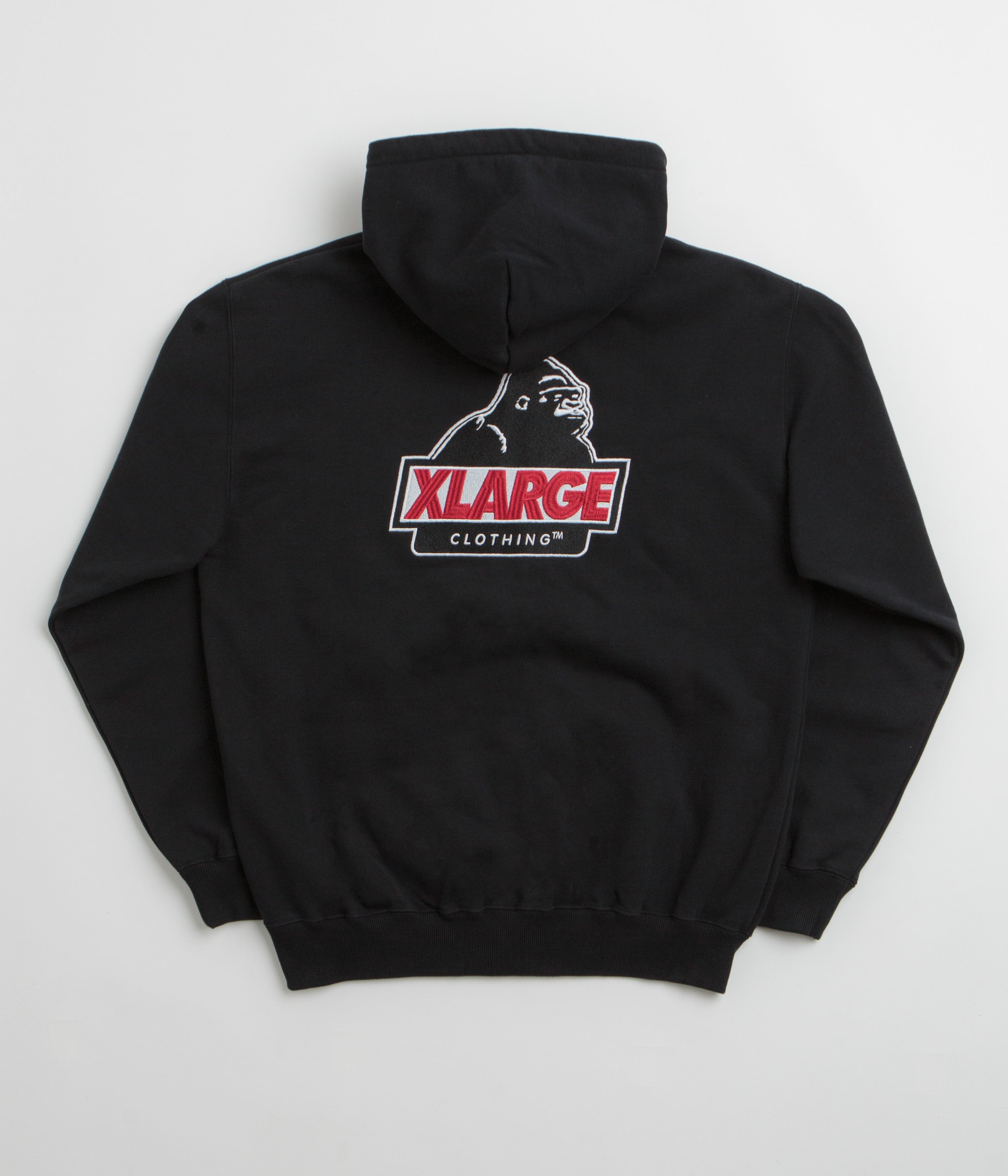 XLarge Slanted OG Full Zip Hoodie - Black / Black