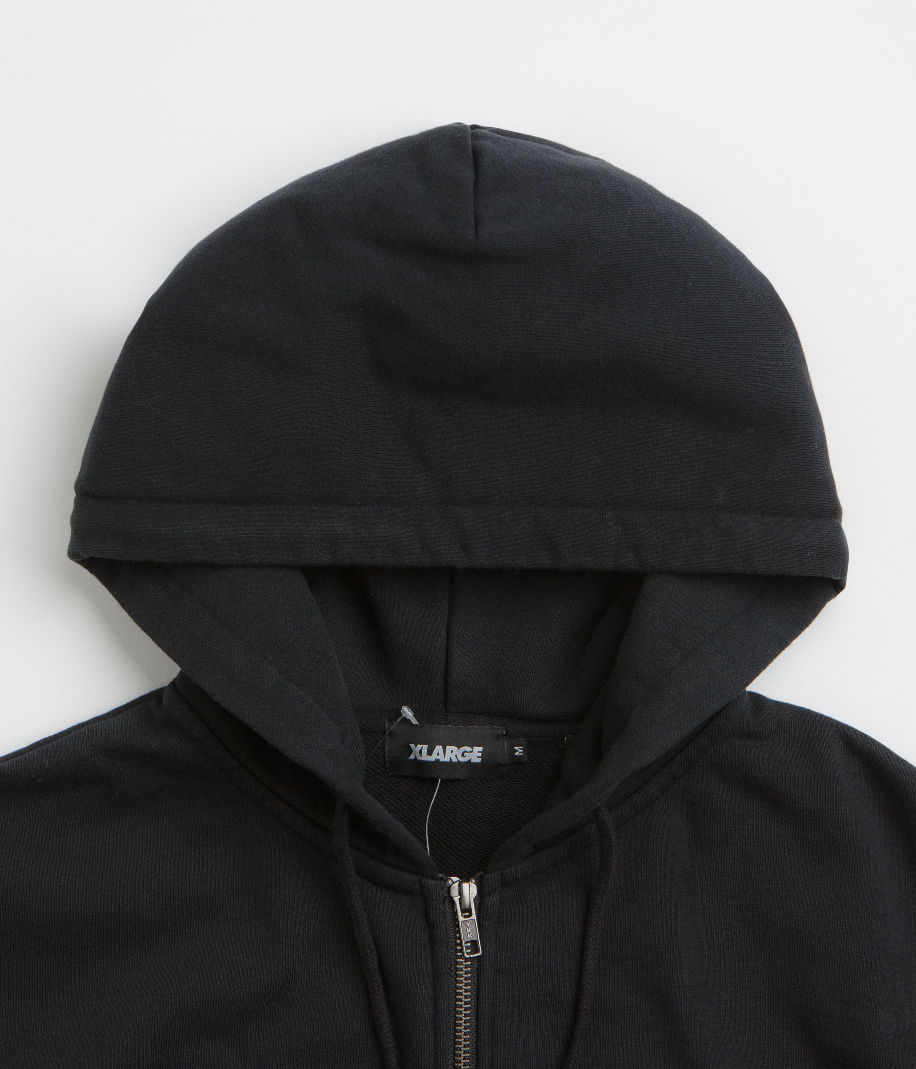 XLarge Slanted OG Full Zip Hoodie - Black / Black
