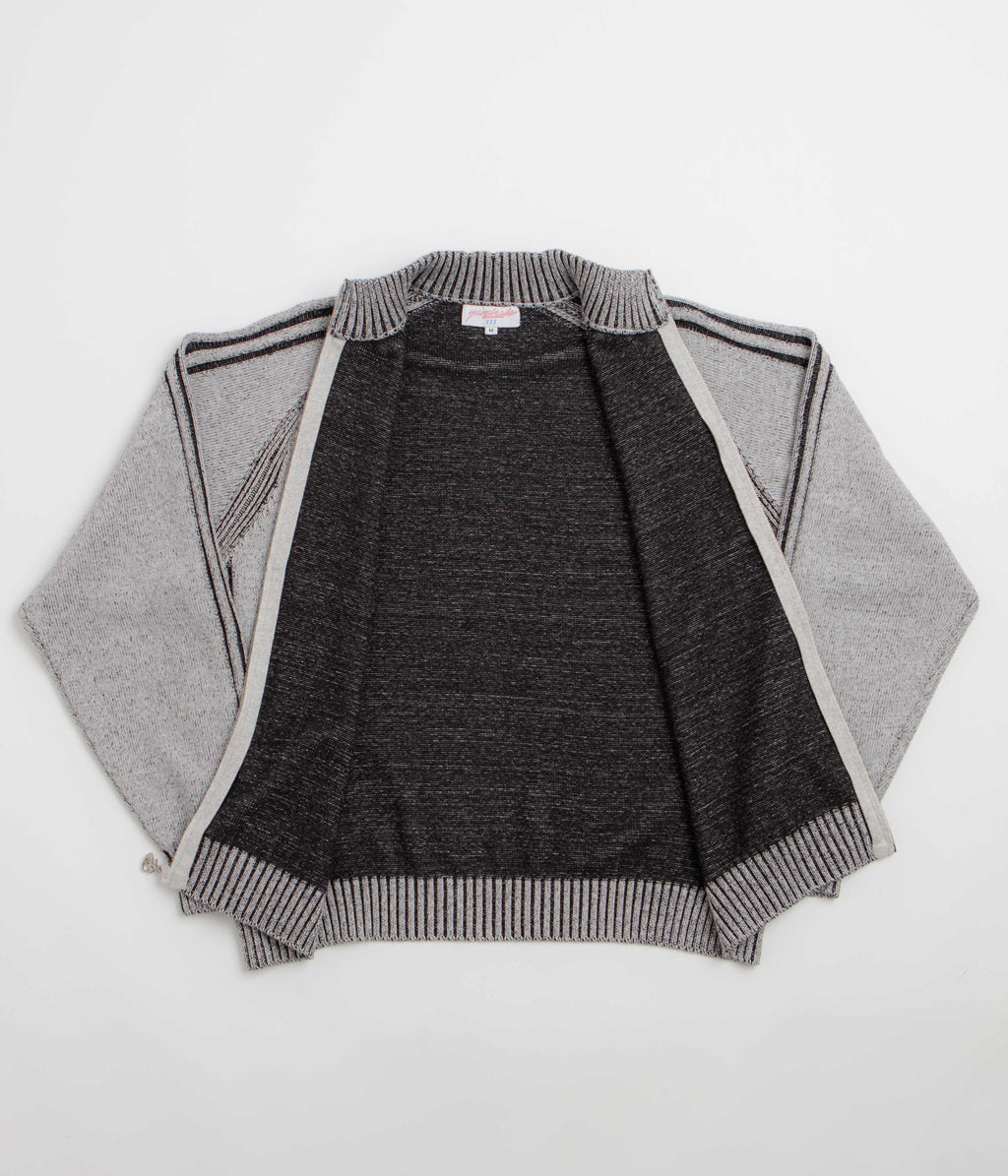 Yardsale Heathered Phantasy Full Zip Sweatshirt - Stone / Black