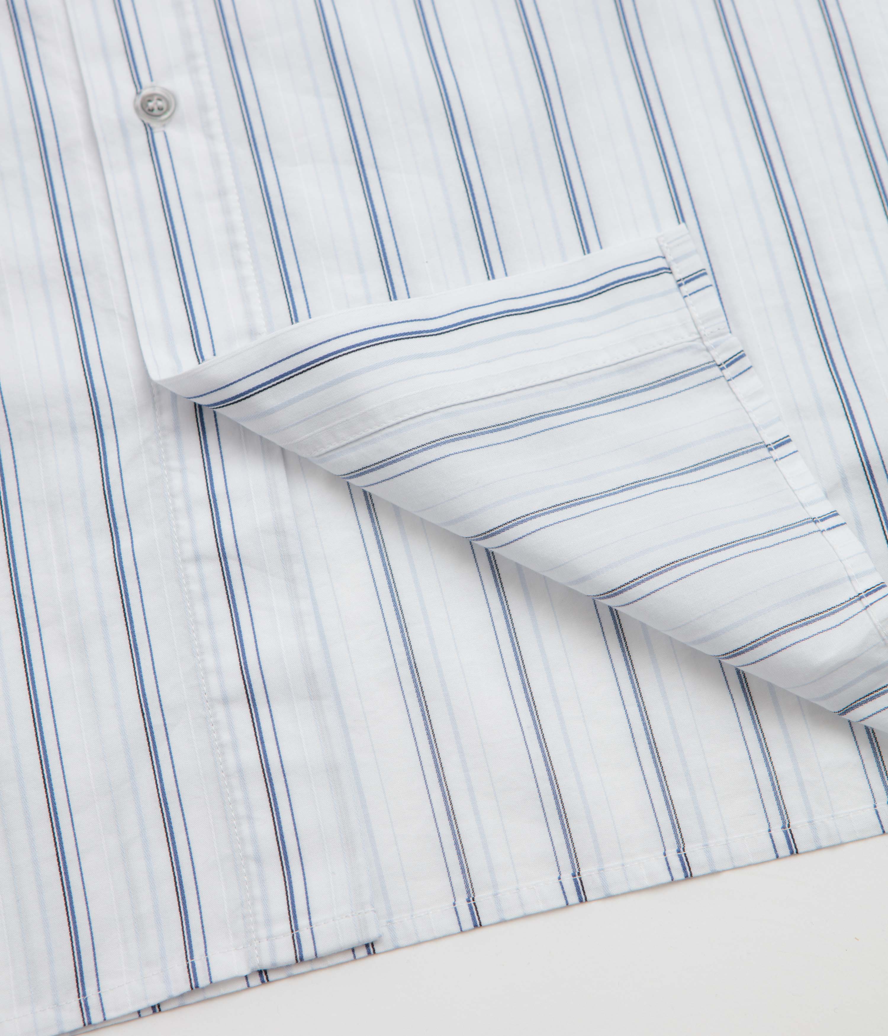 Yardsale Nightline Stripe Shirt - Blue