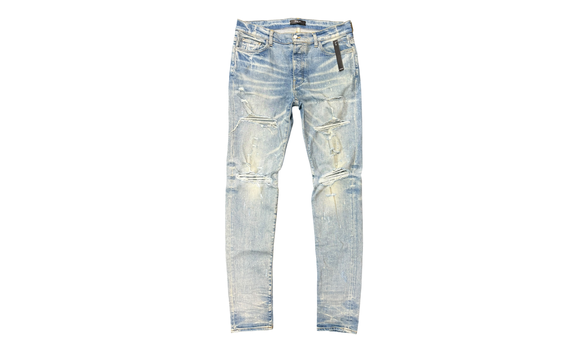 Amiri Thrasher Distressed Blue Jeans (PreOwned)